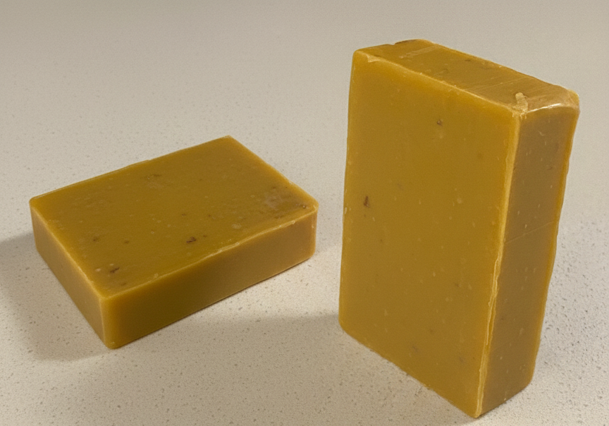 Turmeric, orange honey soap bar Naturegular Soap