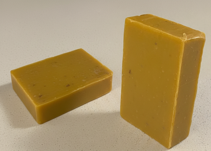 Turmeric, orange honey soap bar Naturegular Soap