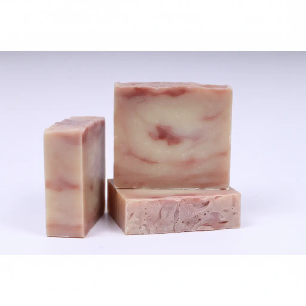Cherry Almond Aloe Hair, Body and Beard Soap Bar Naturegular Soap