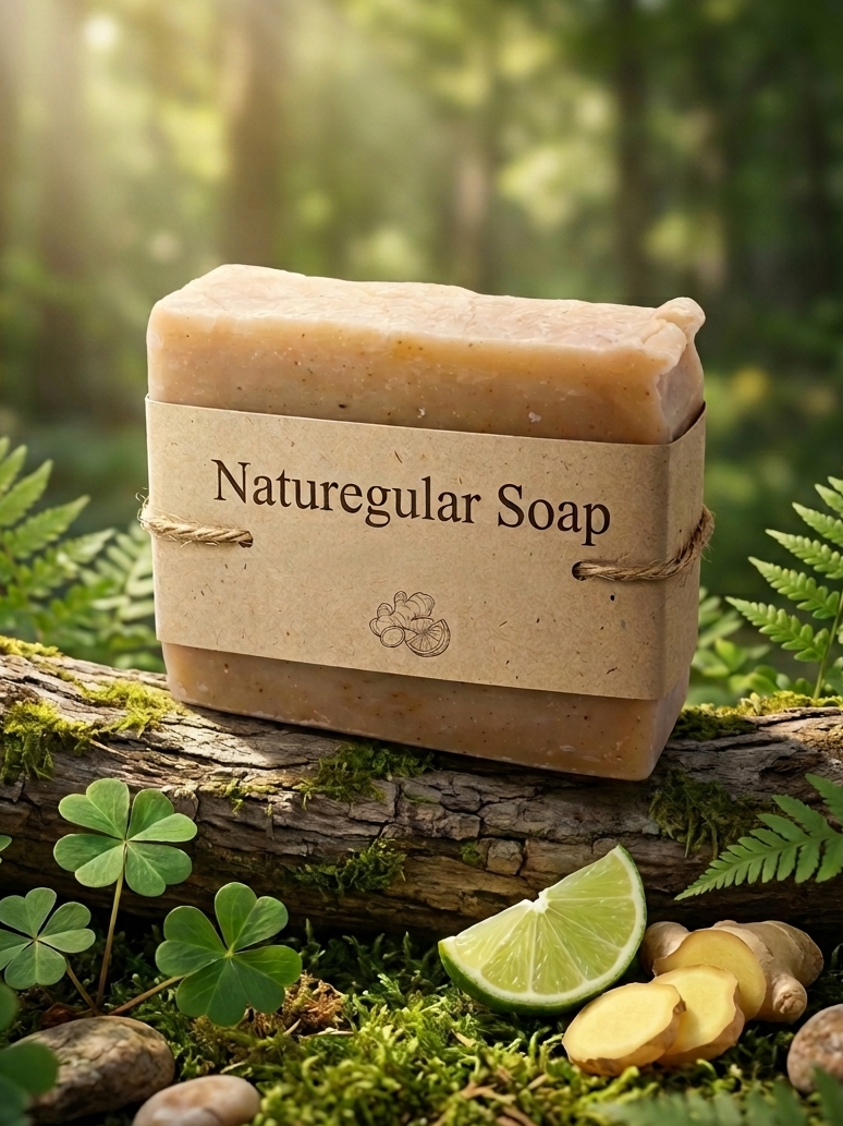 Fresh Ginger Lime Soap Naturegular Soap